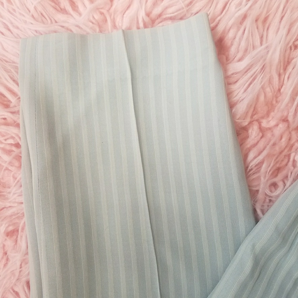 High waisted Emanuel Ungaro pinstripe trouser - Picture 3 of 8